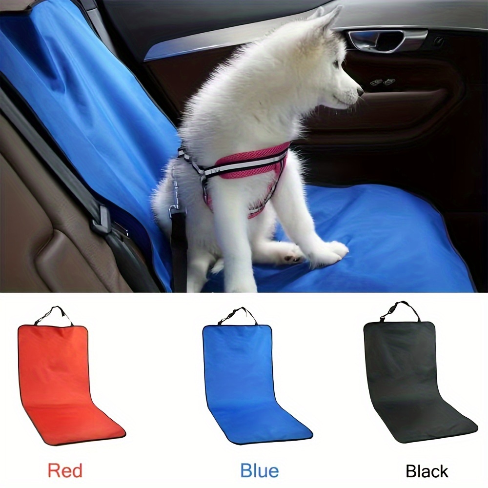 Dog Raincoat - Waterproof Pet Car Seat Cover Nonslip