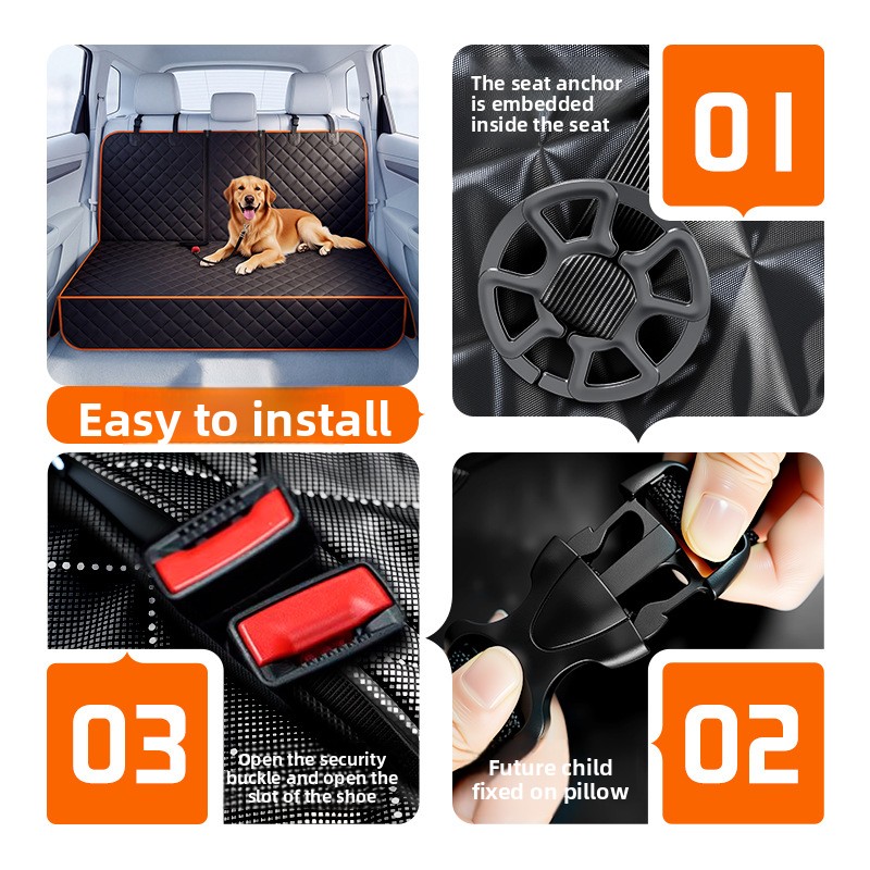 Pet Car Seat Isolation Mat Dog - Dog Raincoat recension och pris