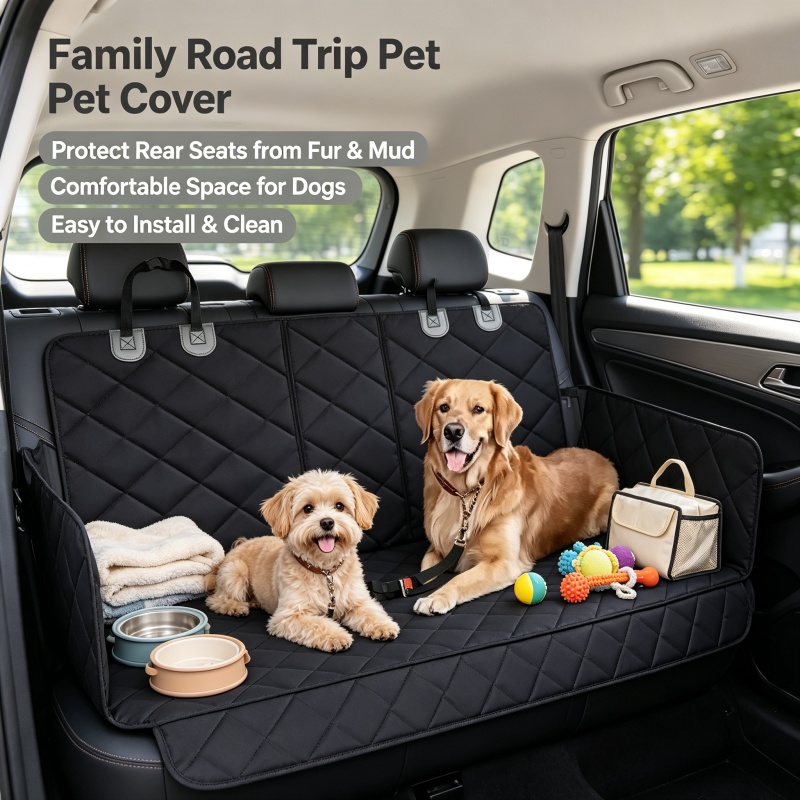 Dog Car Seat Cover Pet Travel  - Dog Raincoat recension och pris