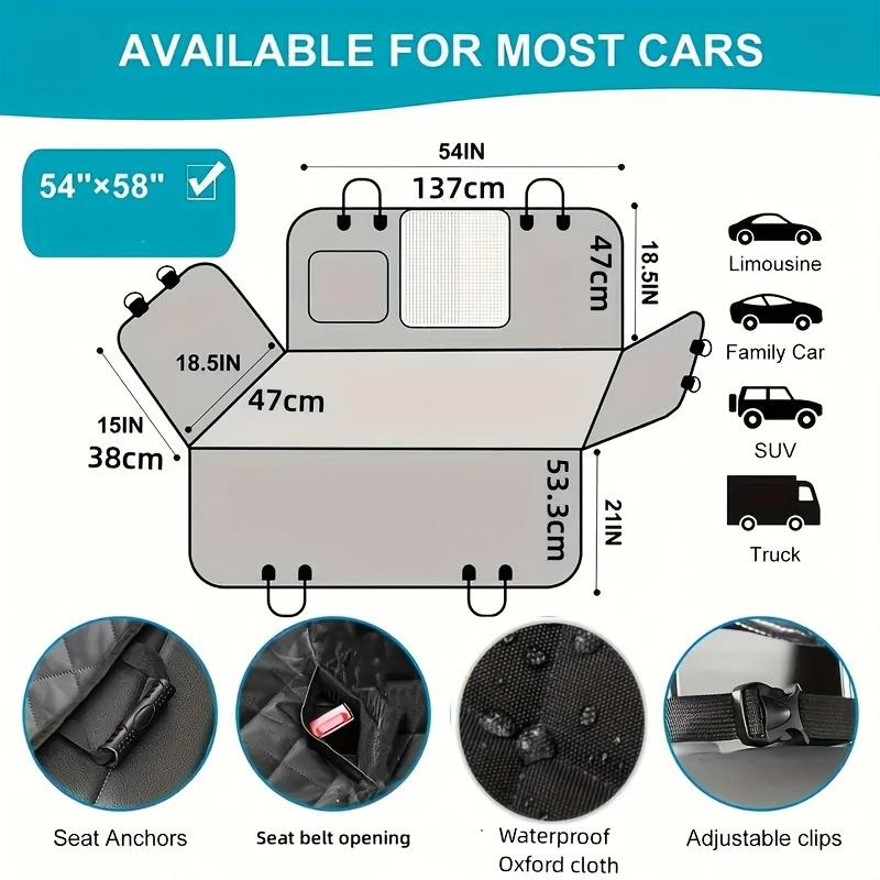 Ideal Car Seat Cover, Upgrade  - Dog Raincoat recension och pris