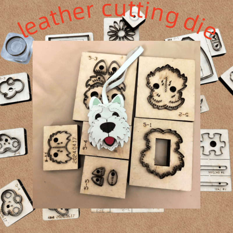 Wooden Cutting Die, Cute Westi - Dog Raincoat recension och pris