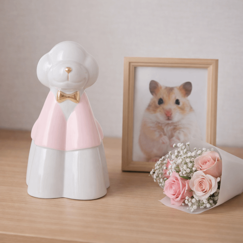 Dog Shape Pet Memorial Urn Sea - Pet Supplies Stores recension och pris