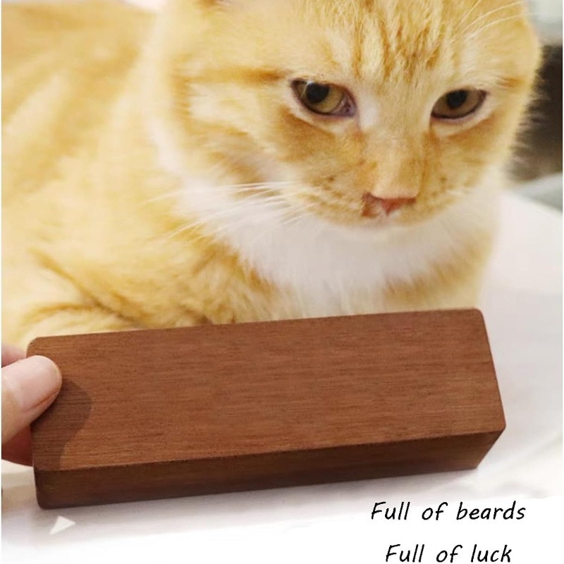 Elegant Walnut Wood Cat Whiske - Pet Supplies Stores recension och pris