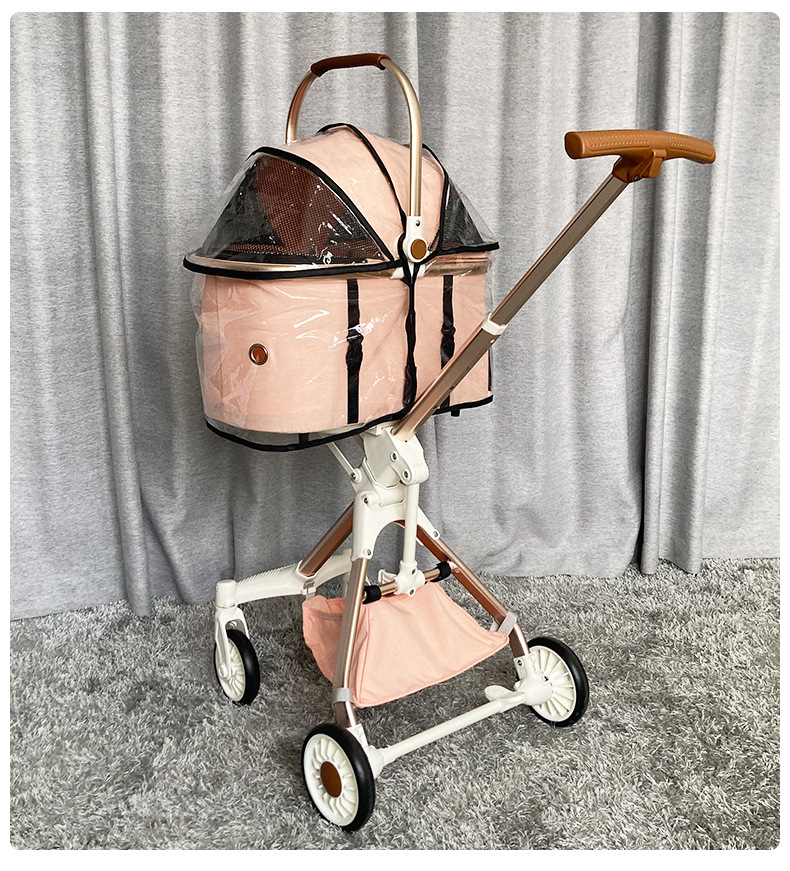 Pet Stroller Rain Cover, Trans - Dog Raincoat recension och pris