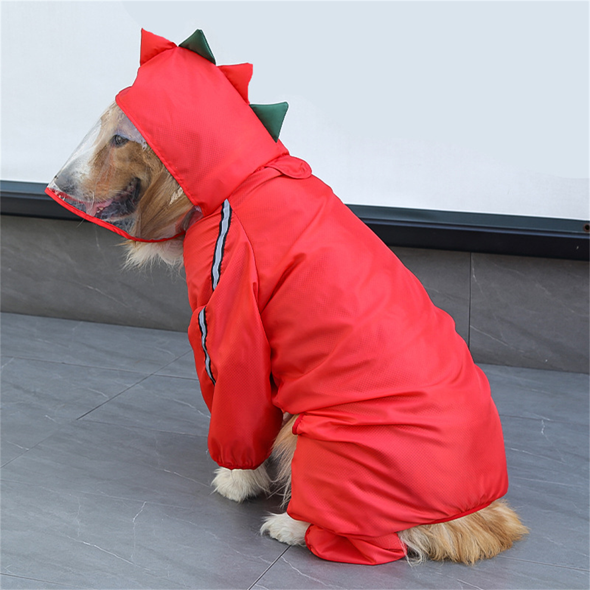 Dog Raincoat Waterproof Dogfac - Dog Raincoat recension och pris