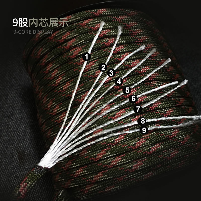 50/100m 550 Military Paracord  - Dog Raincoat recension och pris