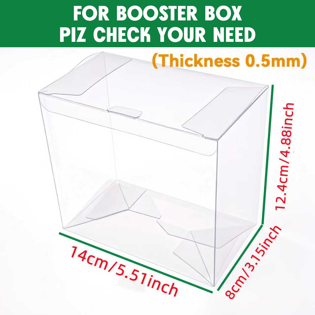 5/10pcs Clear PET Booster Box  - Pet Supplies Stores recension och pris